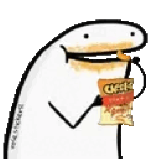 flork eat chips