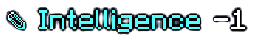 Intelligence -1 Discord sticker