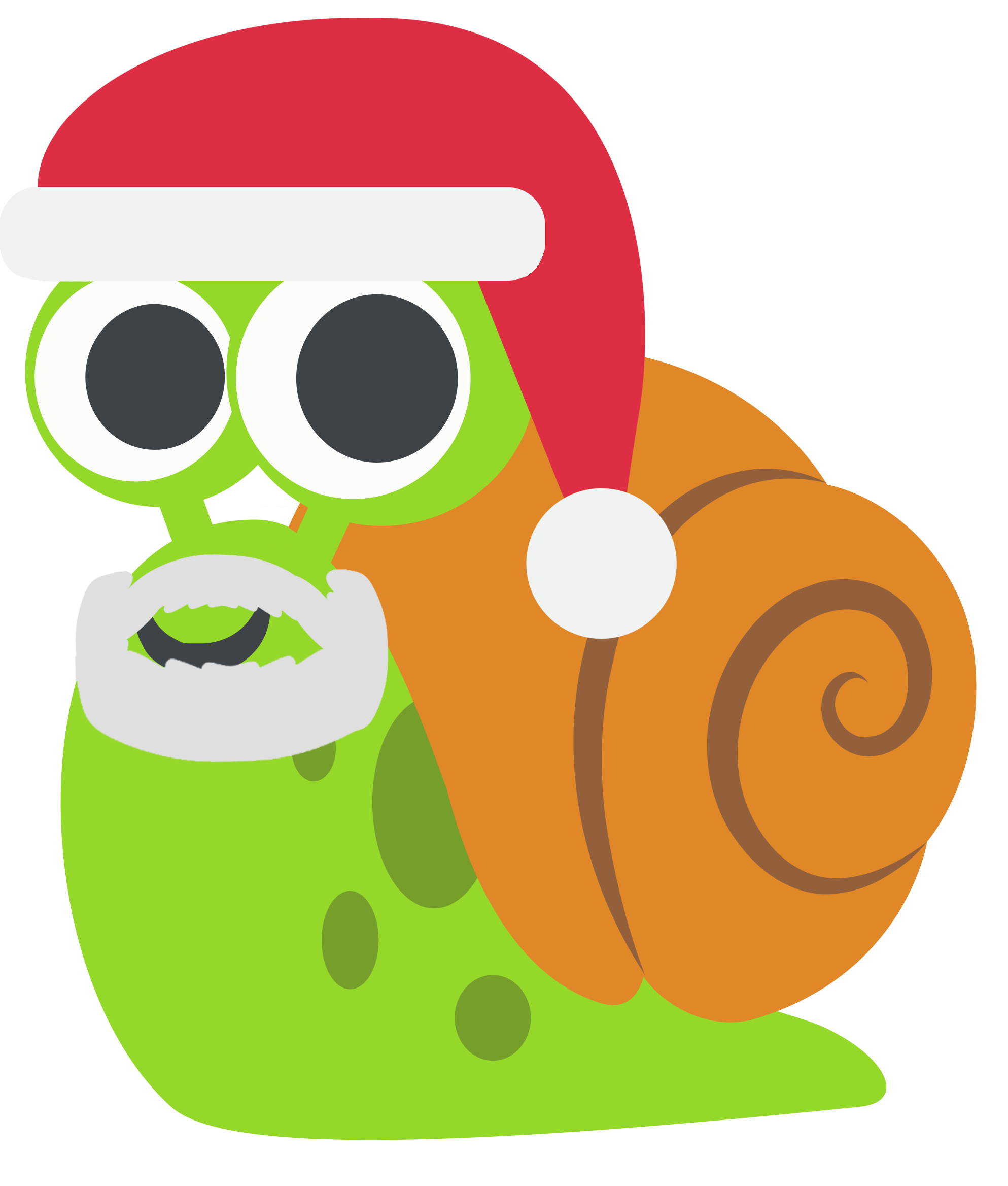 Santa Snail