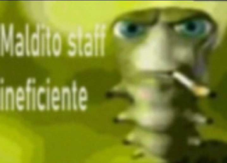 Staff Ineficiente Discord sticker