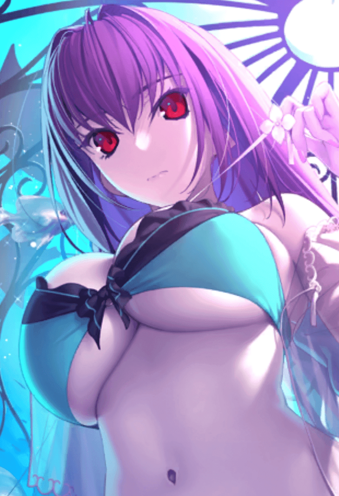 Skadi Stare Discord sticker