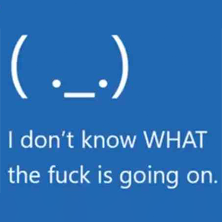 I don't know WHAT is going on. Discord sticker