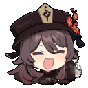 HuTaoWave Discord sticker
