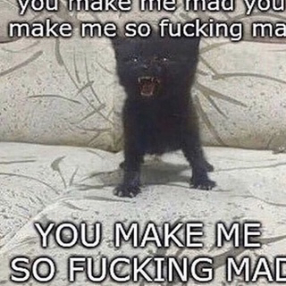 you make me so mad Discord sticker