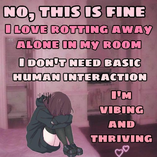 depression Discord sticker