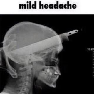 mild headache Discord sticker