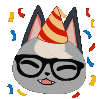 raymond party hat & confetti