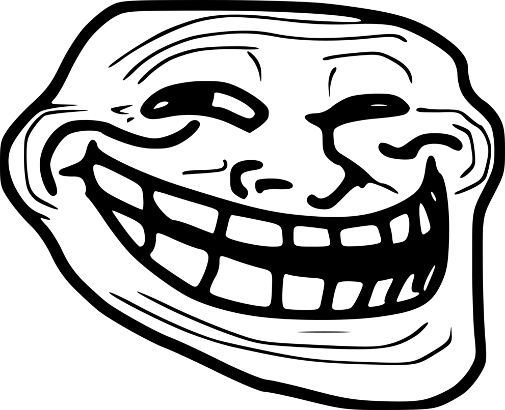 trollface Discord sticker