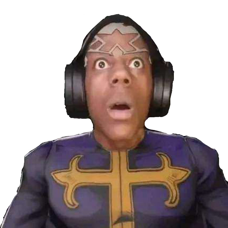 Pucci Flabbergasted Discord sticker