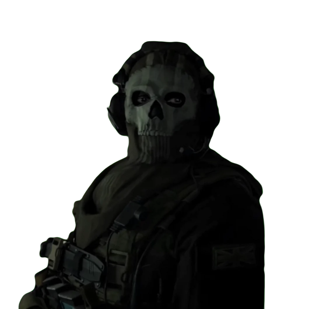 ghost stare Discord sticker
