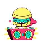 Steam Boombox Discord sticker