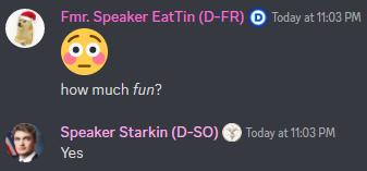 Y E S Discord sticker