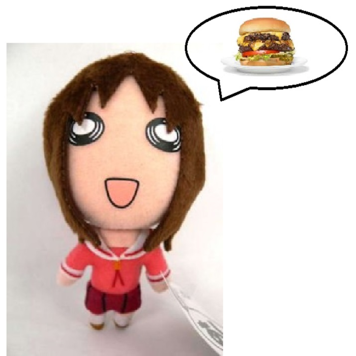burgers on my mind Discord sticker
