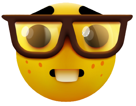 Nerd Discord sticker