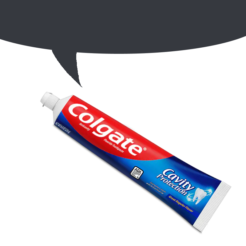 toothpaste Discord sticker