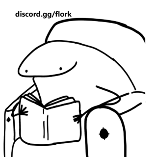 flork reading book