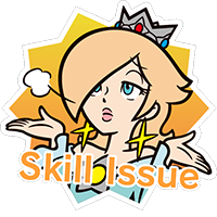 Skill issue Discord sticker
