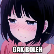 gak boleh Discord sticker