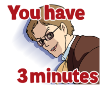 You Have 3 Minutes