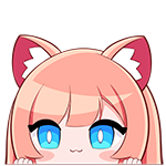 Neko Peek Discord sticker