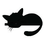 Cat chill Discord sticker