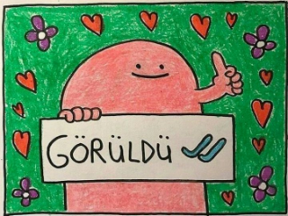 görüldü Discord sticker