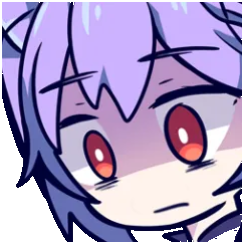 keqing cringe Discord sticker