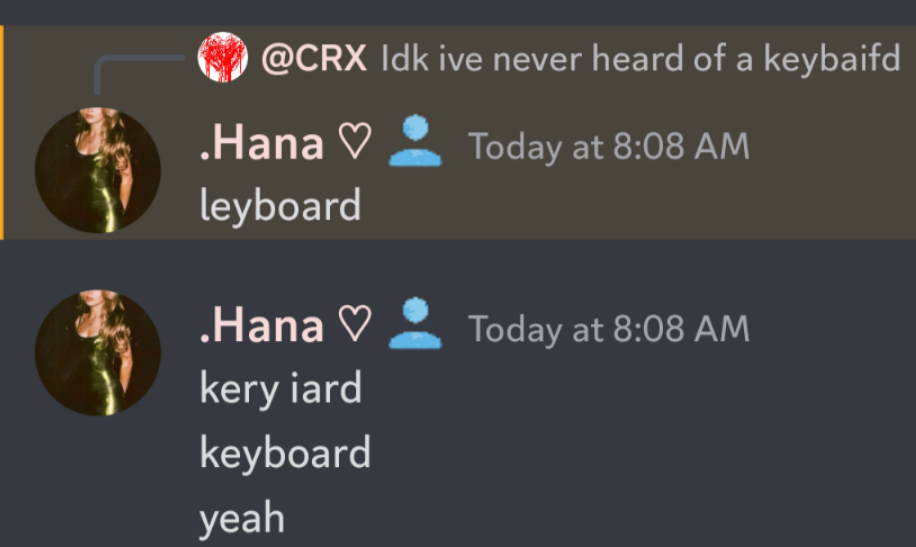 typo Discord sticker