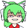 Pixel Sakura Stare Discord sticker