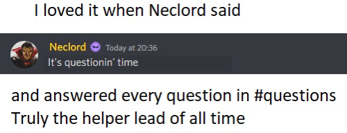 Questioning time Discord sticker