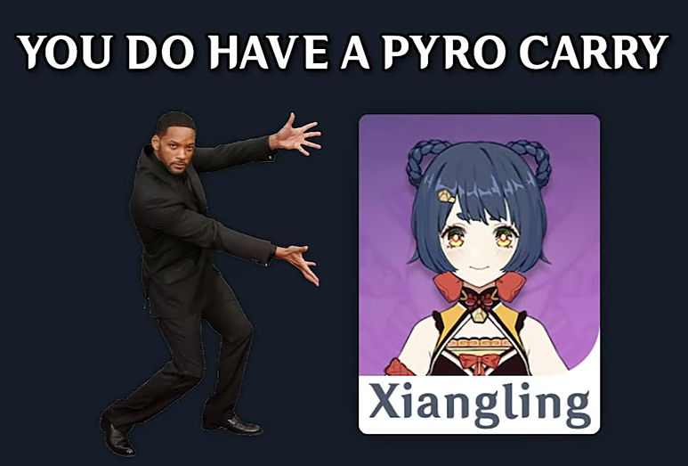 você tem um dps pyro Discord sticker
