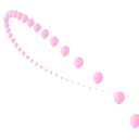 Coachella Pink Balloon Discord sticker