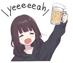 menhera_cheer Discord sticker