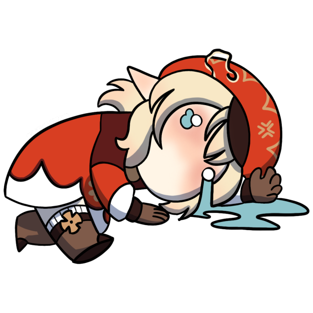 KleeMisery Discord sticker