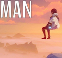 man Discord sticker
