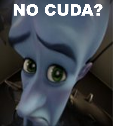 No Cuda? Discord sticker