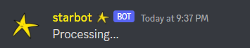 Processing Discord sticker