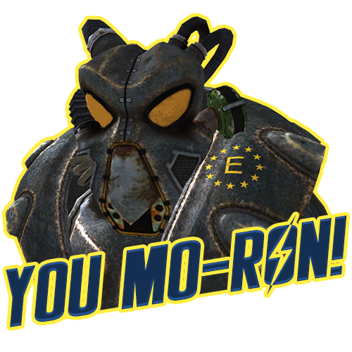Moron Discord sticker
