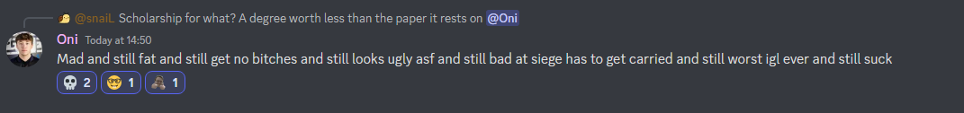 Oni Stupid Discord sticker