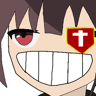MeguSmirk Discord sticker
