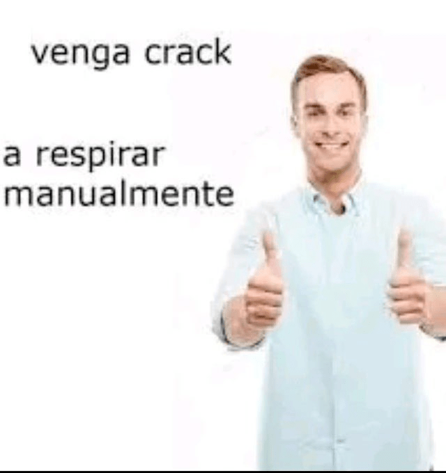 a respirar manualmente Discord sticker