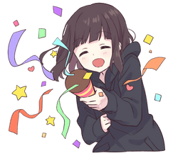 celebrate Discord sticker