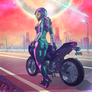 nightriderHighway Discord sticker