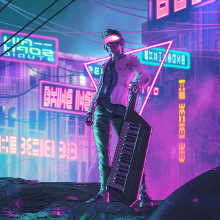 cyberpunk Discord sticker
