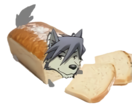 Pure Bread Husky Discord sticker