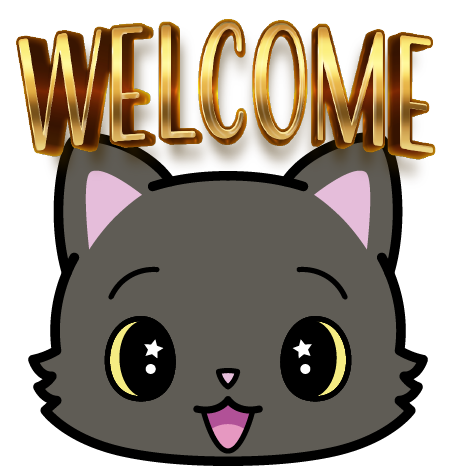 Welcome Kitty Discord sticker
