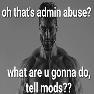 admin abuse  Discord sticker