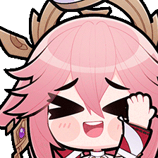Yae Miko - Bonk Discord sticker