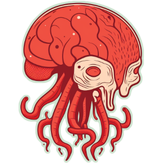 Brain Squid Discord sticker