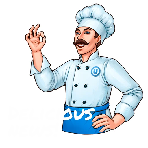 Delicious News Discord sticker
